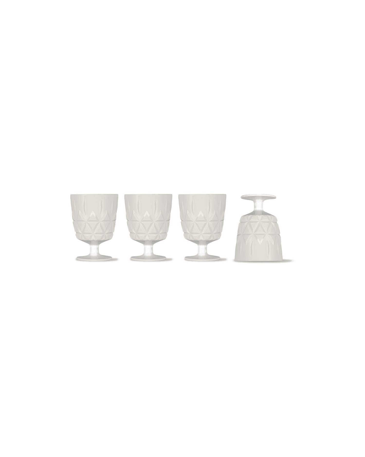 Picknick Juni glas, 4-pack